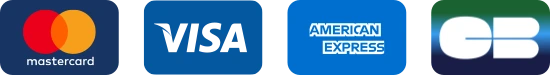 Visa, Mastercard, Amex